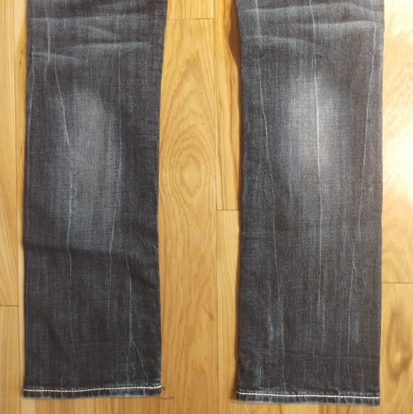 Vigoss Skinny Low Rise Straight Leg Jeans Women's Size 3/4W 33L - Picture 6 of 11